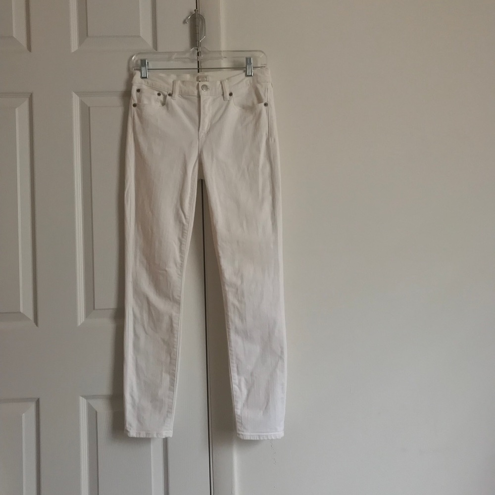 White J. Crew Jeans
